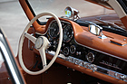 Interieur des Mercedes Benz 300 SL Flügeltürers - Eindrücke DolderClassics vom 7. September 2014