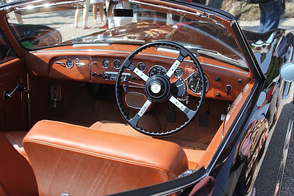 Interieur des Talbot-Lago T26 Stabilimenti Farina (1951) am Concorso d'Eleganza Villa d'Este 2011