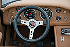 Intermeccanica Italia Spyder (1968) - bei der Restaurierung wurde im Interieurbereich frei interpretiert
