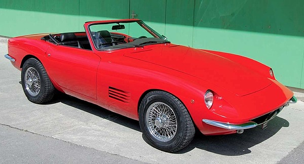 Intermeccanica Italia Spyder (1972) - angeboten an der DolderClassics-Auktion der Oldtimer Galerie Toffen vom 10. Juni 2012