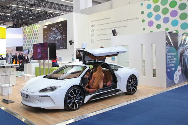 Isdera Commendate GT (2019) - natürlich mit Elektroantrieb - IAA in Frankfurt 2019