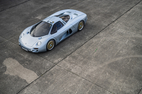 Isdera Commendatore 112i (1993) - die Frontscheinwerfer stammen vom Porsche 968, der Scheibenwischer vom ICE Isdera Commendatore 112i (1993) - die Frontscheinwerfer stammen vom Porsche 968, der Scheibenwischer vom ICE