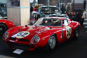 Iso A3C (1965) - Werks-Aluminium-Coupé mit hinteren Einzelradaufhängungen - gesehen bei Lutziger Classic Cars - an der Retro Classics Stuttgart 2013