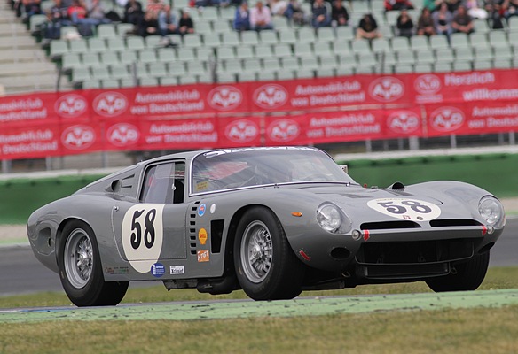 Iso A3C (1965) - beherzt bewegt im ersten Lauf der NK HTGT am Hockenheim Historics 2011