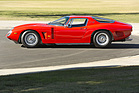 Iso Grifo A3/C Stradale (1964) - der Motor ist weit hinten eingebaut, zwecks besserer Gewichtsverteilung