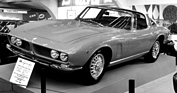 Iso Grifo GL (1966) - mIt dem zweiteiligen Targa-Dach soll er nur sechs Mal ausgeliefert worden sein, ausgestellt in Turin 1966
