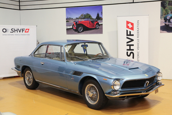 Iso Rivolta Coupé auf dem SHVF-Stand - Oldtimermesse St. Gallen 2018