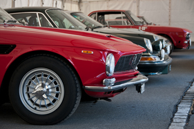 Iso Rivolta GT300 (1969) an der Arosa ClassicCar 2013 – Arosa Classic Sport Trophy