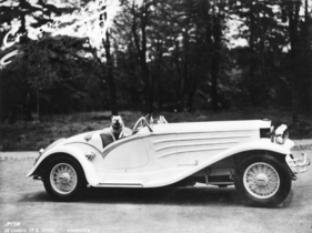Isotta Fraschini 8 B 'Flying Star' (1931) - superelegant, auch dem Hund gefällts