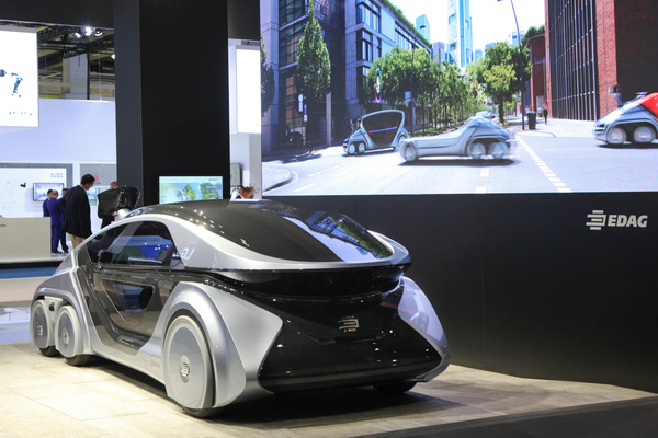 Ist die automobile Zukunft sechsrädrig? EDAG scheint so zu denken ... - IAA Frankfurt 2019