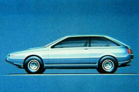 Isuzu Asso Trèfle (1979) - Zeichnung des Prototyps von ItalDesign/Giugiaro