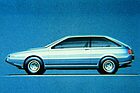 Isuzu Asso Trèfle (1979) - Zeichnung des Prototyps von ItalDesign/Giugiaro