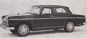 Der Isuzu Bellel war 1961 das erste selbstenwickelte Auto von Isuzu. Hier ein 1964er Modell.
