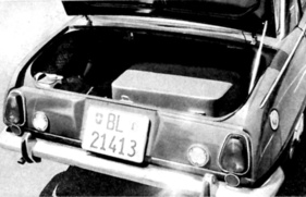 Isuzu Bellet 1500 (1965) - mittelgrosser Kofferraum