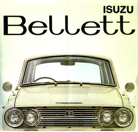 Isuzu Bellett 1500 (1965) - auf dem Titelbild eines Verkaufsprospekts