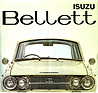 Isuzu Bellett 1500 (1965) - auf dem Titelbild eines Verkaufsprospekts