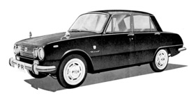 Isuzu Bellett Deluxe (1965) - Limousine aus Japan