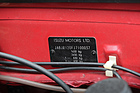 Isuzu Piazza Turbo (1990) - Typenschild