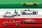 Image: Italian Car Meeting - Automobiles and motorcycles from Italy at Motorworld Kemptthal on October 1, 2023