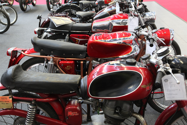 Italienische Motorräder - Retro Classics Stuttgart 2017