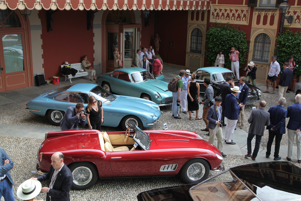 Italienische Sportwagen in den unterschiedlichsten Farben - Concorso d'Eleganza Villa d'Este 2017
