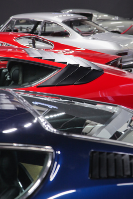 Italienische Supersportwagen von Lamborghini und Ferrari und ihre feinen Details - Retro Classics Cologne Köln 2017