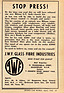 JWF MIlano GT (1962) - Inserat in Sports Car World April-Nummer 1962