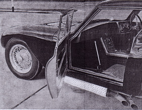 JWF Milano GT (1962) - Interieur von Sam Johnsons Fahrzeug
