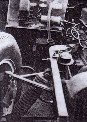 JWF Milano GT (1962) - der Wagen von Bruce Leer - Frontaufhängungen - aufgenommen 1965