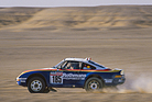 Bild: Jacky Icks im Porsche 959 an der Rallye Dakar 1985