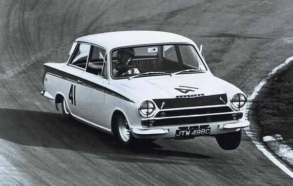 Image: Jacky Ickx on Ford Cortina Lotus