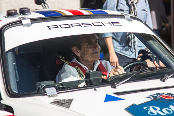 Jacky Ickx im Porsche 911 - Porsche Rennsport Reunion 2018