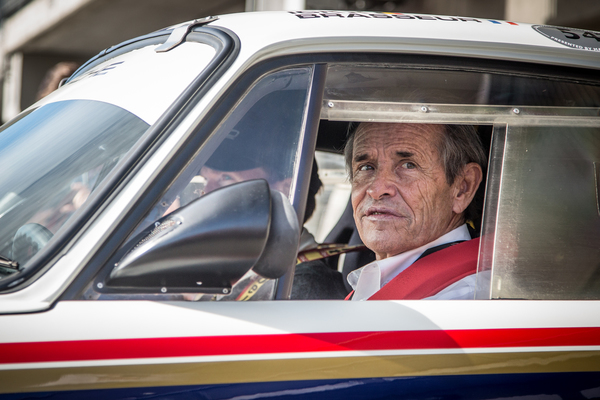 Jacky Ickx nachdenklich - Porsche Rennsport Reunion 2018