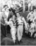 Jacky Ickx und Mario Andretti nach ihrem Sieg in Daytona 1972