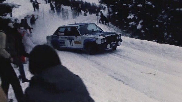 Jänner-Rallye - Standbild aus dem Film "Quattro Jahre" von Helmut Deimel