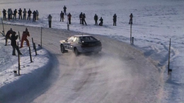 Jänner-Rallye in Österreich - Standbild aus dem Film "Quattro Jahre" von Helmut Deimel