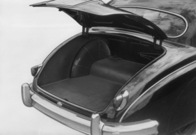 Jaguar 2,4 Litre (1956) - Blick in den Kofferraum