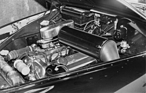 Jaguar 2,4 Litre (1956) - Blick unter die Motorhaube