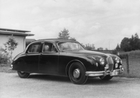 Jaguar 2,4 Litre (1956) - der Testwagen der Automobil Revue für den Langstreckentest