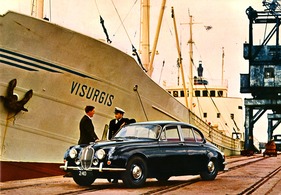 Jaguar 240 (1968) - ein Auto für Kapitäne (aus englischem Prospekt)
