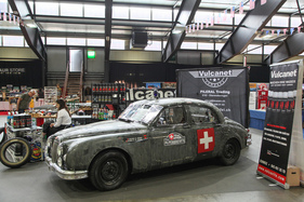 Jaguar 3.4 Litre (1957) könnte eine Wäsche vertragen – Swiss Classic World Luzern 2022