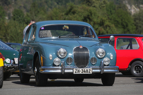 Jaguar 3.4 Litre (1959) - man beachte das richtig alte Zürcher Nummernschild - BCM 2022