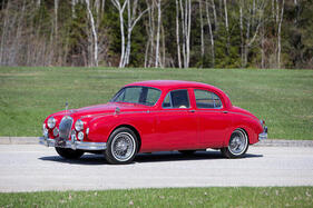 Jaguar 3.4 Mk.1 Saloon (1959) - angeboten als Lot 111 an der Bonhams The Greenwich Auction am 4. Juni 2023