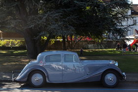 Jaguar 3,5 Litre Saloon - in langjährigem Besitz seit 1989 - Swiss Classic British Car Meeting Morges 2017