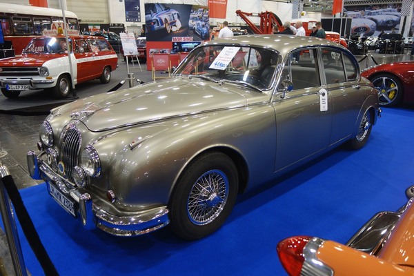Jaguar 3.8 Litre Mark 2 aus dem Jahr 1964, vollrestauriert angeboten für EUR 41'800 - Essen Motor Show 2022
