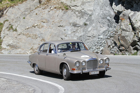 Jaguar 420 (1968) - The Italian Job Rally on Saturday - 27th BCCM St. Moritz 2021 (1968)