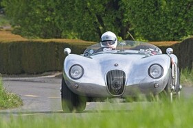 Jaguar C-Type (1952) at the GP Mutschellen 2026 - starting number 310