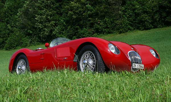 Jaguar C Type (1952) - eine Türe gab es nur für den Fahrer