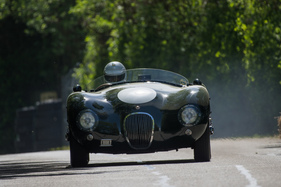Jaguar C-Type (1963) am GP Mutschellen 2018
