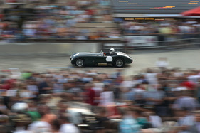 Jaguar C-Type (1963) am Indianapolis in Oerlikon 2013